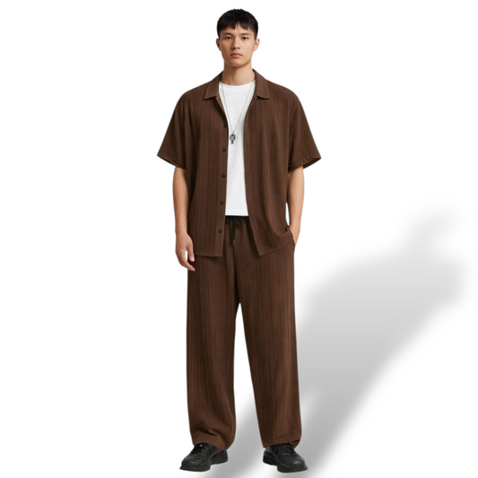 CARDOS-Pleated Co-Ord Set